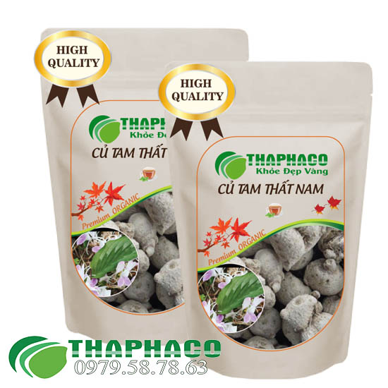 Củ Tam Thất Nam Sấy Khô - THAPHACO HCM