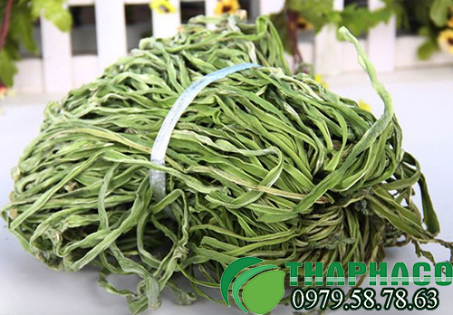 Rau tiến vua sấy khô