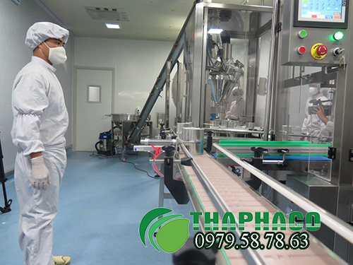 Nhà máy sản xuất bột tại THAPHACO HCM