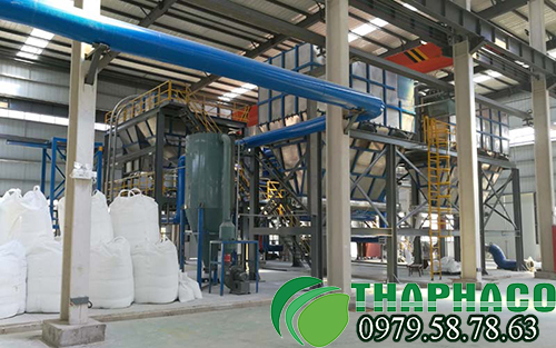 Nhà máy sản xuất bột tại THAPHACO HCM